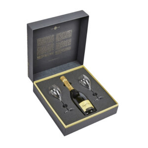 Joseph Perrier Giftbox Champagne Cuvée Royale Brut + 2 flutes