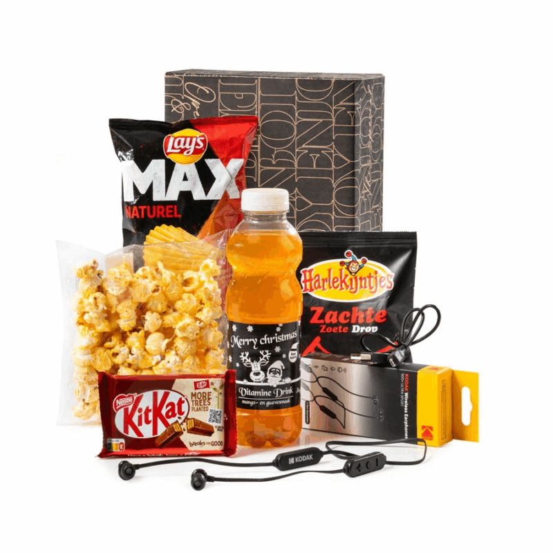 Kerstpakket Sound & Snacks