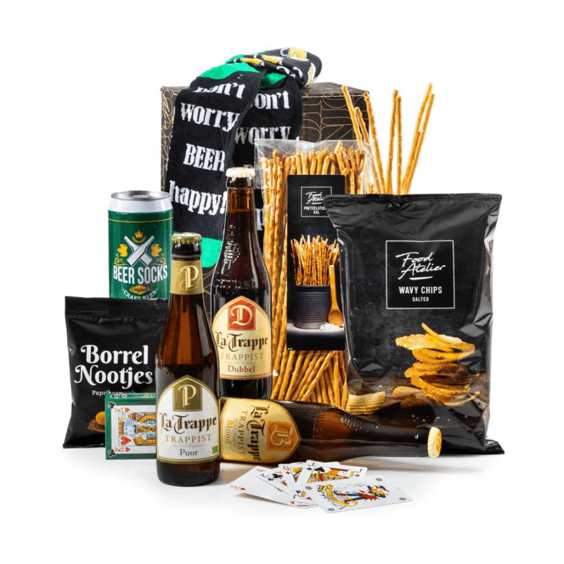 Kerstpakket Bier & Sokken