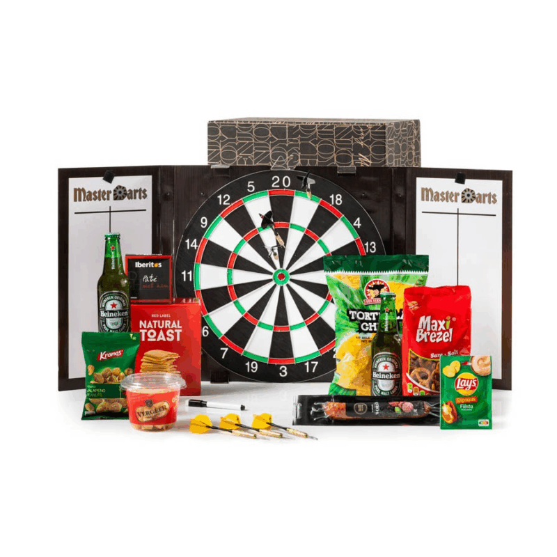 Kerstpakket Darts & Drinks