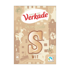 Verkade Letters Wit "S" 135gr