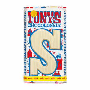 Tony's Chocolonely Letterreep Wit S 180gr