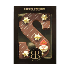BB Luxe Letter Decor "S" Melk 220gr