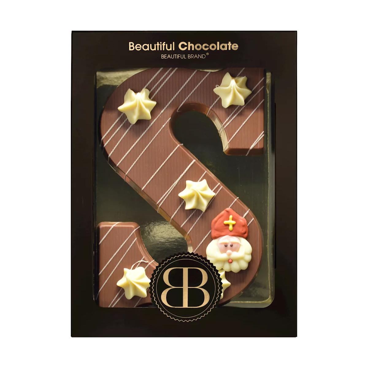 BB Luxe Letter Decor "S" Melk 220gr
