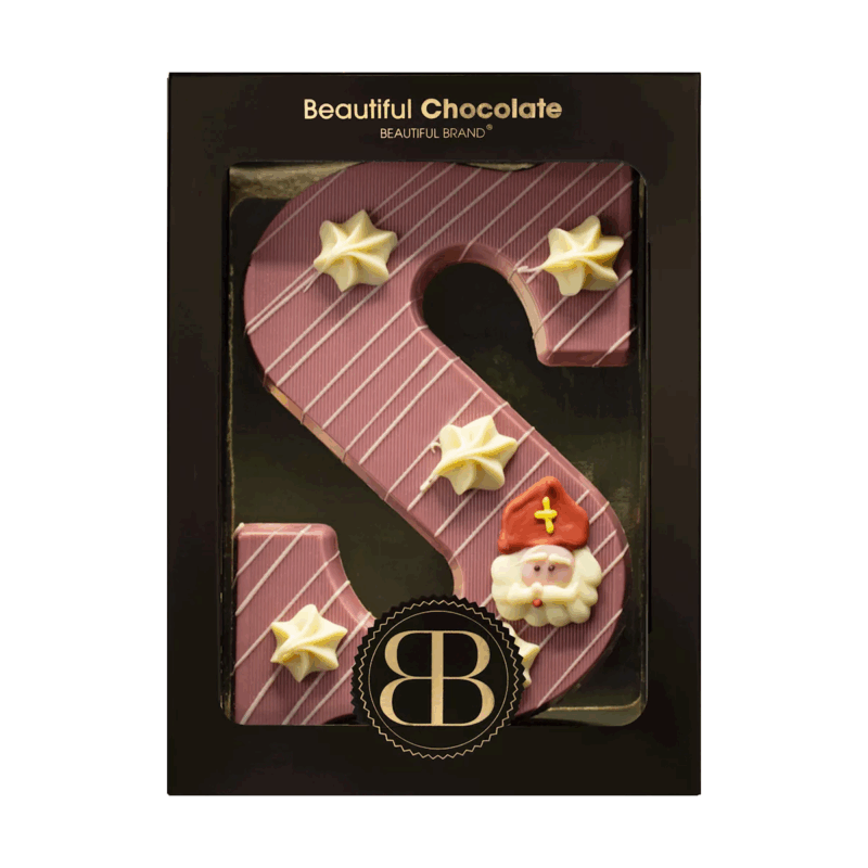 BB Luxe Letter Decor "S" Ruby 220gr