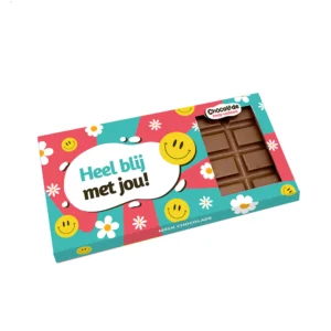 Chocoladereep "Heel Blij Met Jou!" (110 gram)