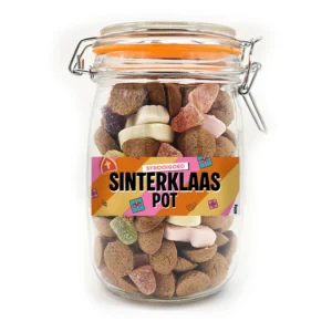 Snoeppot "Sinterklaas pot" strooigoed (1000 ml) - Limited Edition