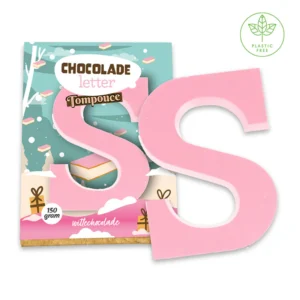 Tompouce chocoladeletter (150 gram) [Plasticvrij]