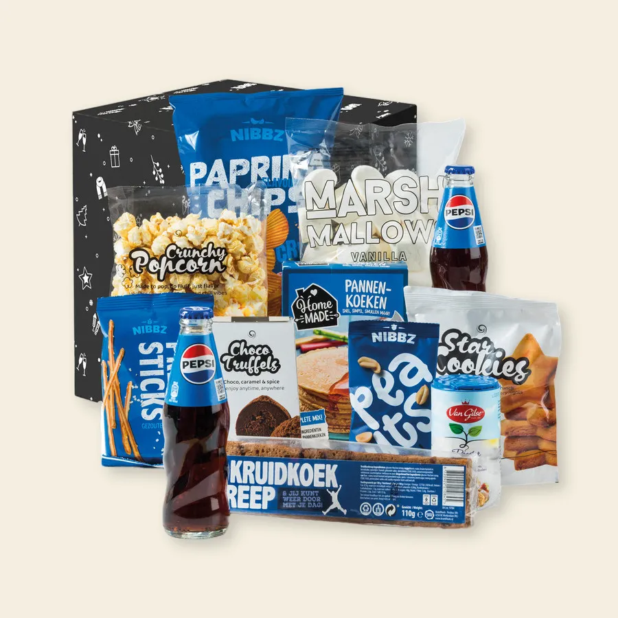 Kerstpakket Winter in Blauw
