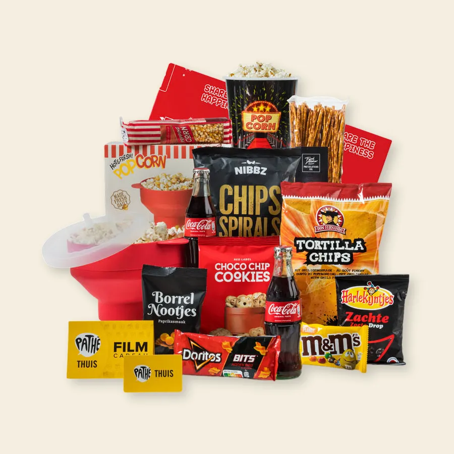 Kerstpakket Film & Verwennerij