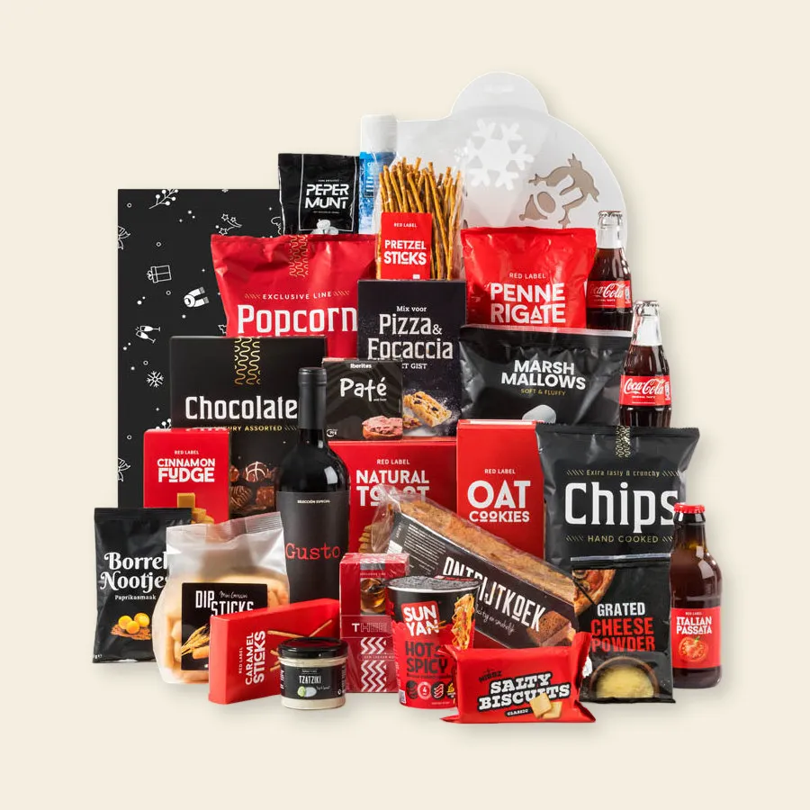 Kerstpakket Rood met Klasse