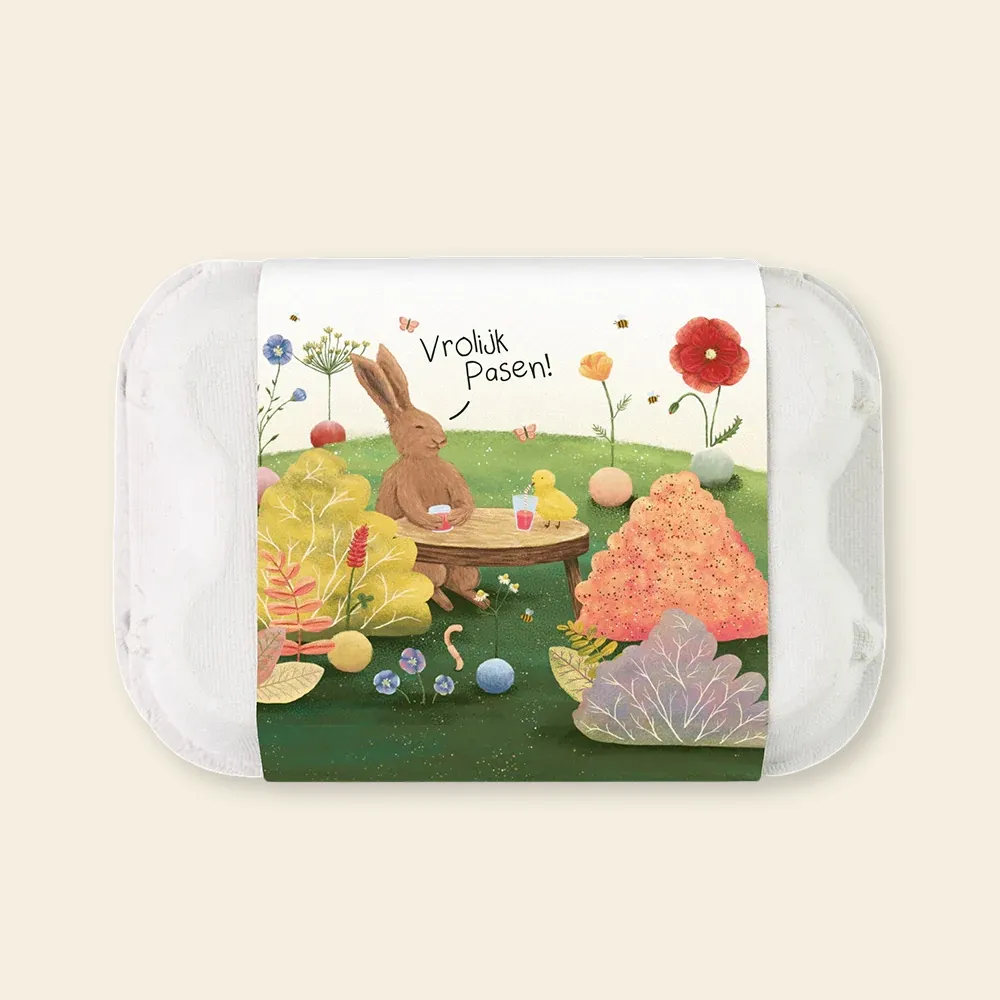 Paascadeau met 6 Blossombs zaadbommetjes | Bestellen