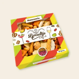 Borrelpakket "Tijd voor een Borreltje" borrelmix (120 gram)