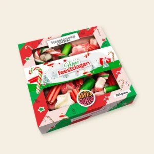 Snoeppakket "Fijne feestdagen" mix snoep (210 gram) - Limited Edition